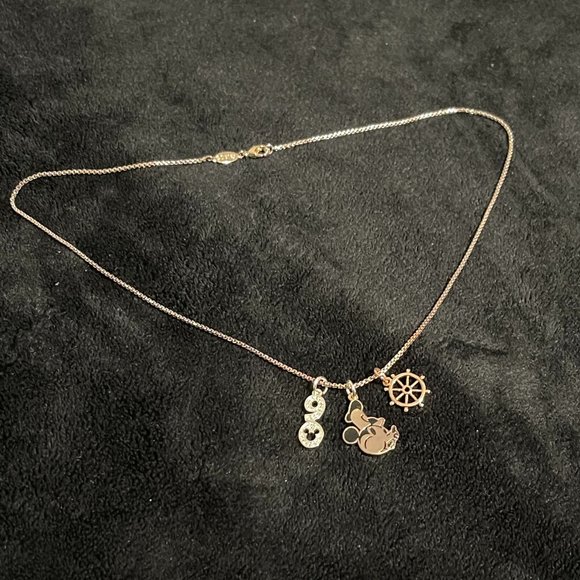 Disney Jewelry Set- True Original 90th Necklace & Fantasia Charm Bracelet - Picture 5 of 8